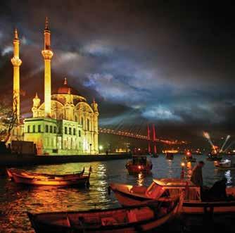 FLY to ISTANBUL ISTANBUL: A Unique Blend of the East and West, the Old and Modern, the Business and Leisure Extending across the European and Asian side of the Bosphorus Strait, Istanbul is the