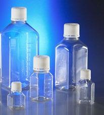 Corning Octagonal Polyethylene Terephthalate (PET) Bottles Available in six sizes: 30 ml, 60 ml, 125 ml, 250 ml, 500 ml, and 1L Packaged in convenient, shrink-wrapped trays within an outer bag to