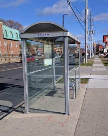 Mohawk College Terminal Completion 46 new transit shelters Implemented