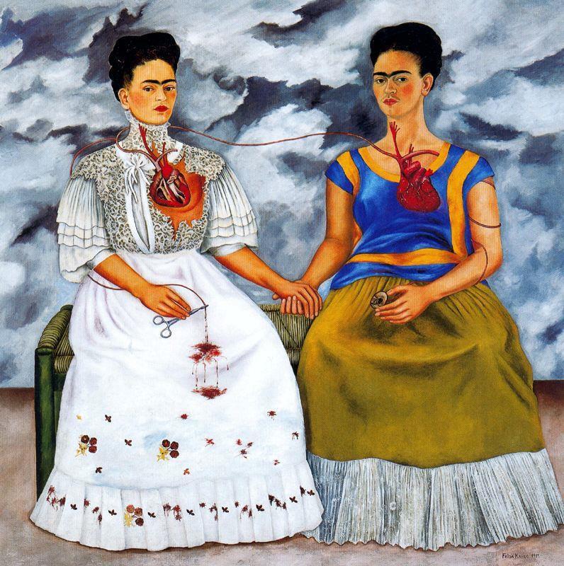 Frida Kahlo was a very famous painter; self
