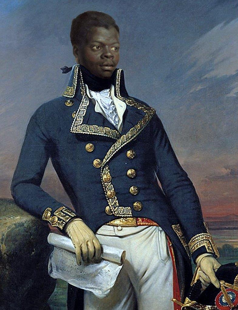 Ouverture led a slave rebellion & took control of