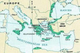 Greece starts to colonize Greeks needed more food CiLes were overpopulated Created colonies in Italy,