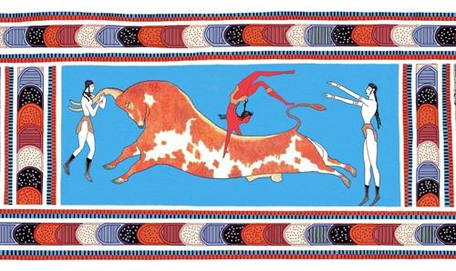 Minoans 1 st people that lived on Island of Crete.