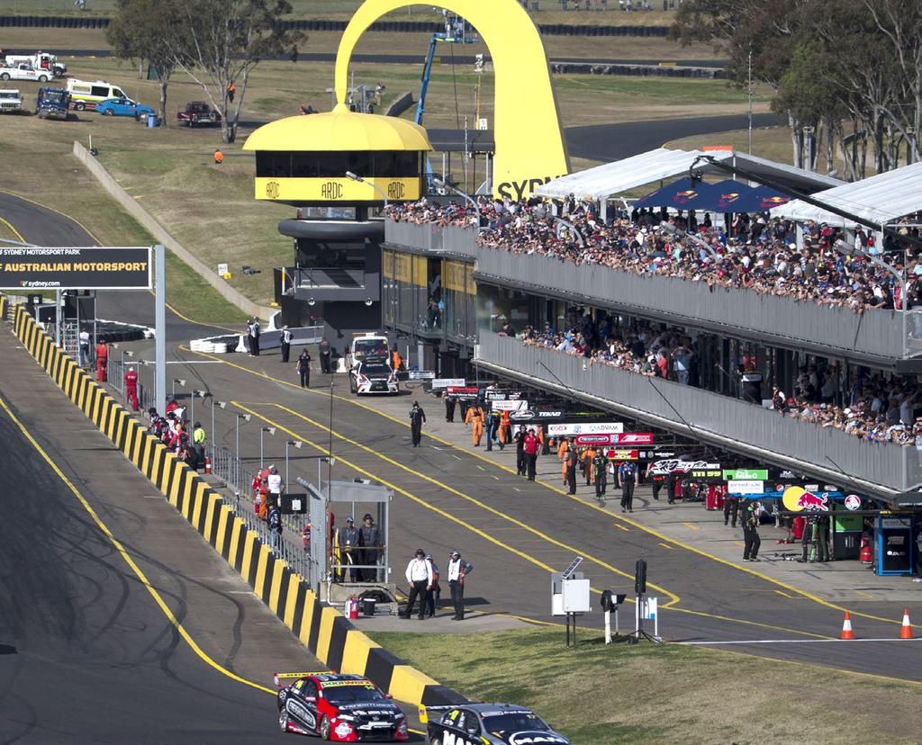 RED ROOSTER SYDNEY SUPERSPRINT Sydney Motorsport Park New South Wales 26th-28th August 2016 There is no better environment to absorb the sights, sounds and excitement of the Red Rooster Sydney Super