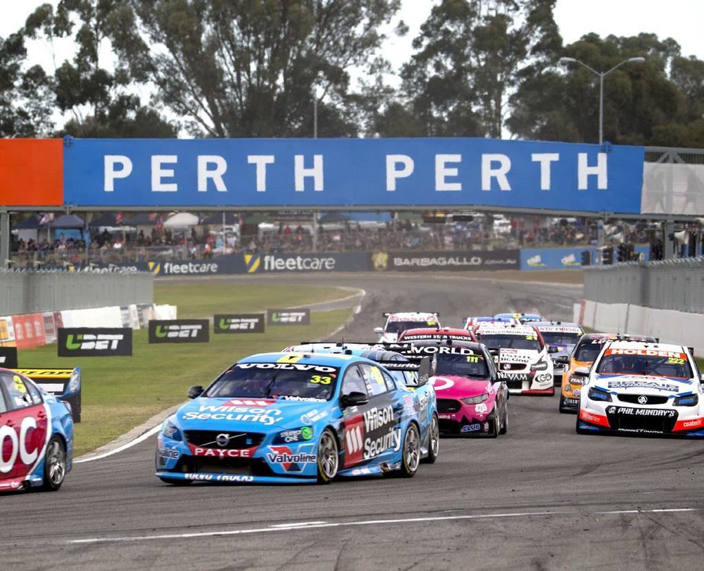 PERTH SUPERSPRINT Barbagallo Raceway Western Australia 6th-8th May 2016 Australia s sunniest capital city, Perth, is an eclectic mix of city culture and world-class beaches.