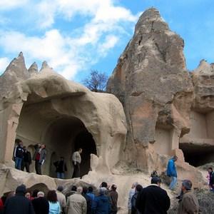 There is also the opportunity to have a hotair balloon ride over Cappadocia (extra cost). Experience a whirling dervishes ceremony in the evening. Overnight in Cappadocia.