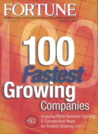 Named 100 fastest growing