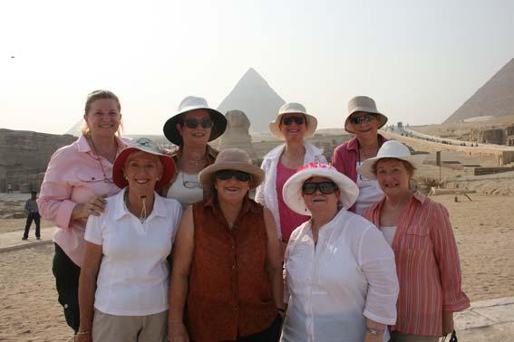 and inquisitive and Pat in particular has become our secondary tour guide as she has an extensive knowledge of Egypt and the ancient customs and traditions.