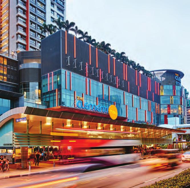Portfolio Overview Being the only major shopping mall in the Clementi precinct, The Clementi Mall enjoys a good catchment of shoppers and visitors from Holland Village, Bukit Timah and West Coast.