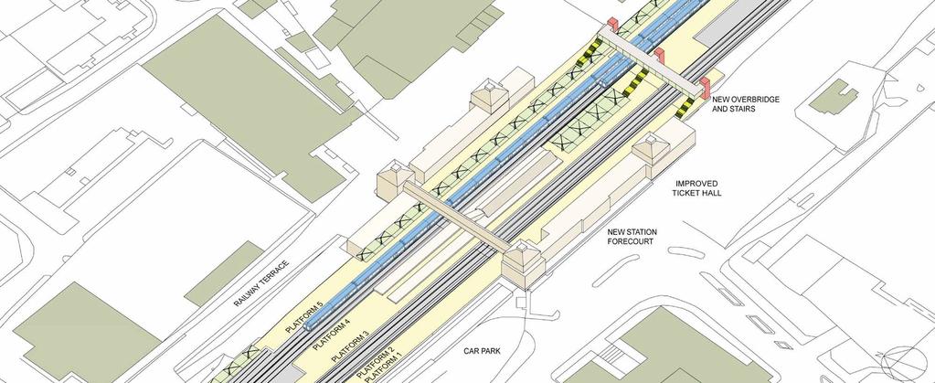 W13.0 Slough Proposed Station Improvements (1) A range of improvements are being considered to ensure that