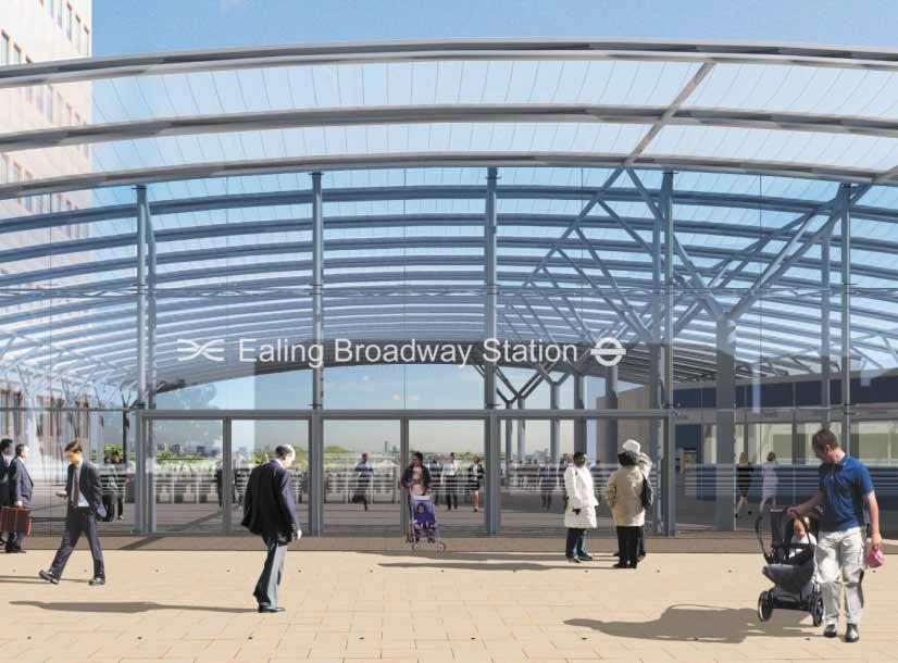 The construction works would obstruct the station forecourt and require temporary walkways for pedestrians and station users.
