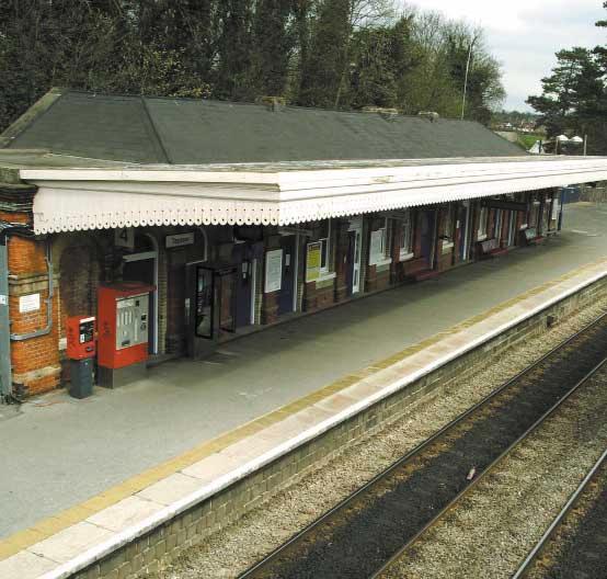 W6.1 Taplow Proposed Station Improvements A number of minor improvements are being considered at Taplow, including new ticket