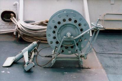 Suffice to say in this brief outline, it involved installing electromagnetic coils of cables Coiling around the ship or Wiping which was dragging a large electrical cable along the side of a ship.
