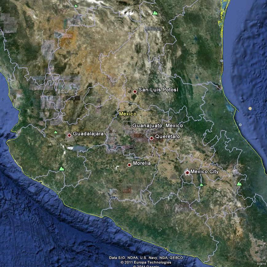 Cerro del Gallo Project Development Project data: 66% CJO - 34% Goldcorp (CJO earning to 90%) 253sq km, 12-concession San Anton package located in Guanajuato state, 270km NW Mexico City World class