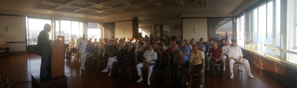 in the Greek Army and presenting the opportunity to the participants listening to an inspirational historical speech.
