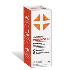 Vital Medical Wound Management - First Aid Mundicare Burnaid The Burnaid range of products was specifically formulated to cool and soothe minor burns to help ease the pain and effectively