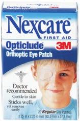 00 Nexcare Opticlude Orthoptic Eye Patch Thermo Accident Blanket Designed to protect the eye
