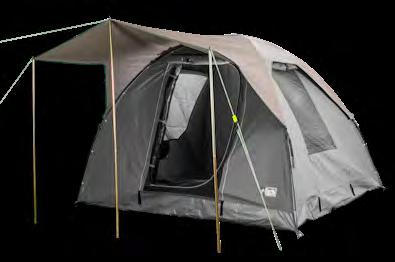 optional extra Steel frame and poles supplied in separate bag SLEEPS 4 3.0 x 3.0 x 2.