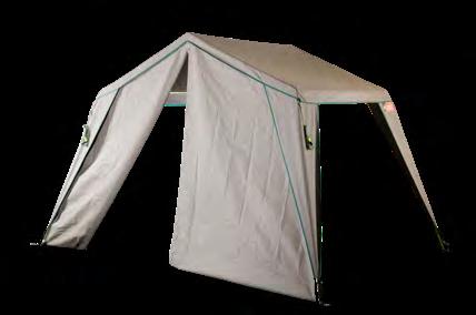 inner gauze. Perfect as a dining area Front wall S026/A Add a room style Tent size (WxDxH) 2.1 x 2.1 x 1.