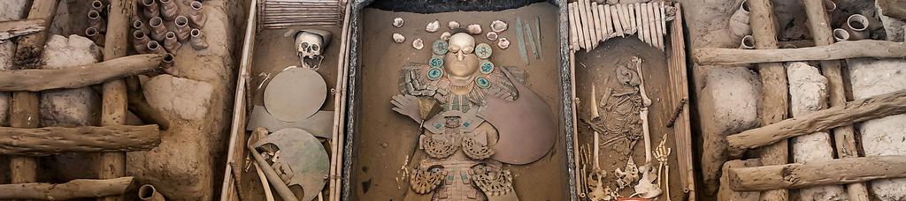 Excavated in a highly preserved state, the Lady of Cao is thought to have been an important woman, maybe even a ruler, as she was found surrounded by