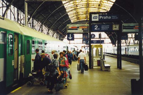 By Train: This is the most comfortable and easiest way of travel. Prague is connected with Berlin, Vienna and Budapest by Eurocity trains.
