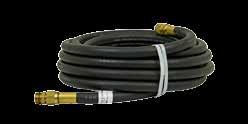 V10 3/8 ID Heavy Duty Air Supply Hose for Compressed Air * Not for use with Bullard Free-Air pumps Schrader