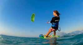 garden Sailing Windsurfing Diving initiation in the swimming pool Introduction to kite surfing (as per weekly program) Stand up paddle Private lessons to kite surfing* Wave surfing* Wind surfing*