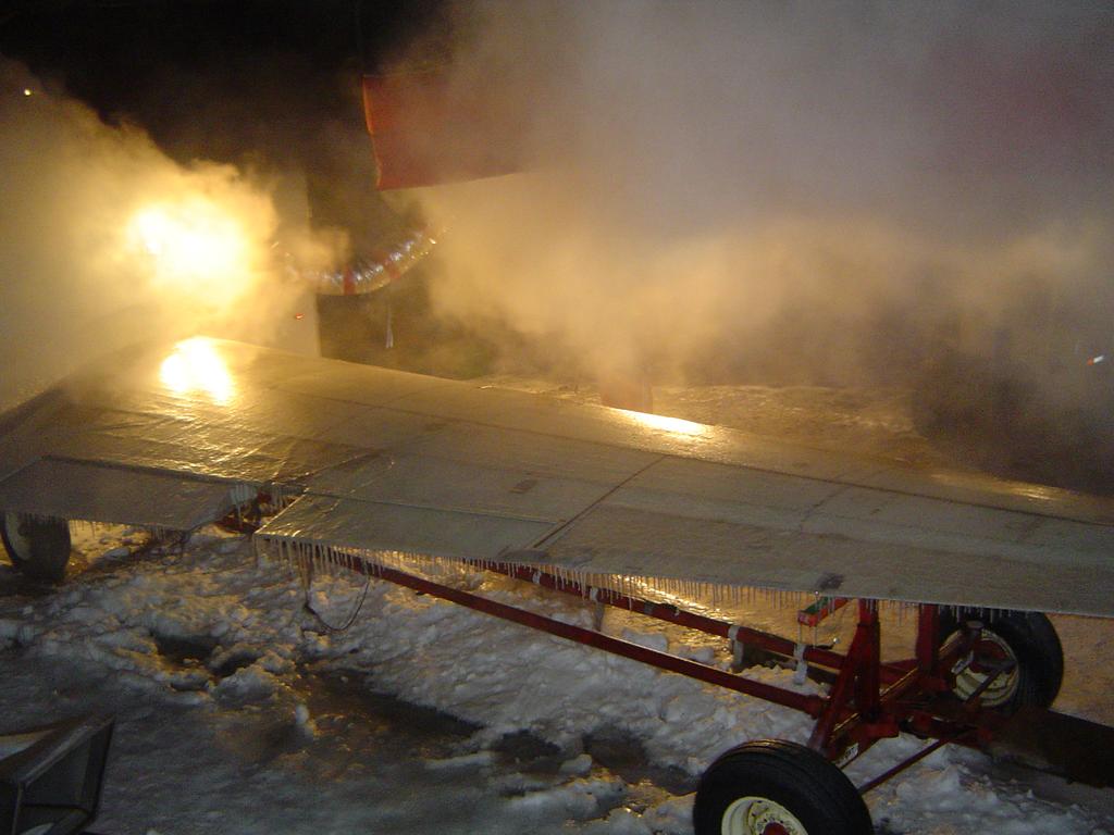 DEICING TEST JANUARY 25, 2007