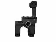 95 The VST folding front sight and gas block is an all-steel, flip-up design, with a spring loaded dual-plunger detent. There is no lock.