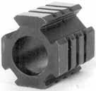 GT STEEL SINGLE RAIL GAS BLOCK Aluminum gas block fits DPMS Bull barrels or any barrel with a diameter of.936 at the gas port. Hardcoat anodized black. Also Available for Super Bull barrels with 1.