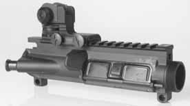 300 meters plus of elevation - Not 800. Not intended for long range. Backup iron sights only. LR-308 rifles ship with 6/3. Manufactured by Midwest Industries.
