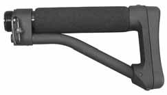 Lightweight, fiber reinforced black Zytel, black matte finish. Built-in swivel. Price includes car buffer & spring. DPMS recommends the Car Stock Nut Wrench (TL-CAR) on pg. 93 for easy installation.