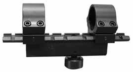 95 This scope mount is perfect for varmint rifles. Great for all types of scopes, red dot sights and other optics. Raises the equipment 1/2. Mounts to any Picatinny rail.