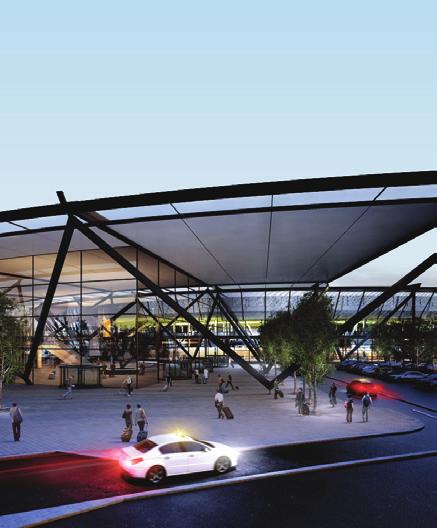 Lyon Saint-Exupéry Airport / Terminal 1 France To support the economic development and international influence of Lyon and its region, Aéroports de Lyon aims to eventually become the second most