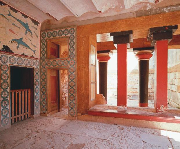 Minoans and Mycenaeans The Mycenaeans created the first Greek civilization. HISTORY & YOU What do buildings say about society? Read about the Minoan and Mycenaean cultures. By 2800 b.c., a Bronze Age civilization had been established on the island of Crete.