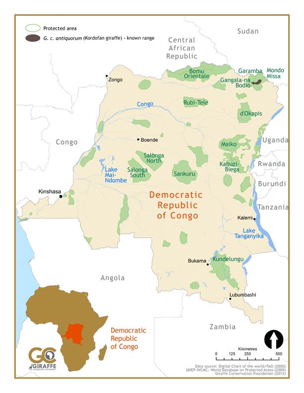 Map Country Profile: Democratic Republic of