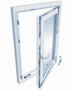 14 PVC-okna, ki so obstojna, varna, lahka za vzdrževanje in visoko toplotno ter zvočno izolativna.