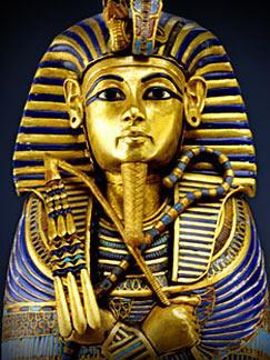 King Tut s Burial Mask A death mask applied to the wrapped mummy was an important detail for the dead body which, after prayers and consecration [the process of making holy],