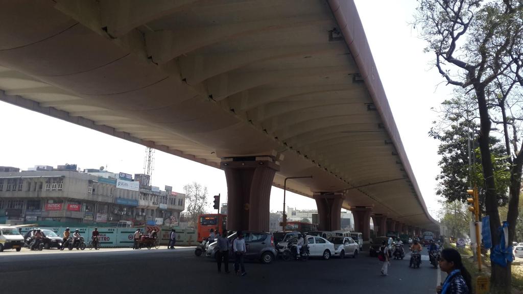 PWD Delhi Elevated Road on Single Pier 1 (