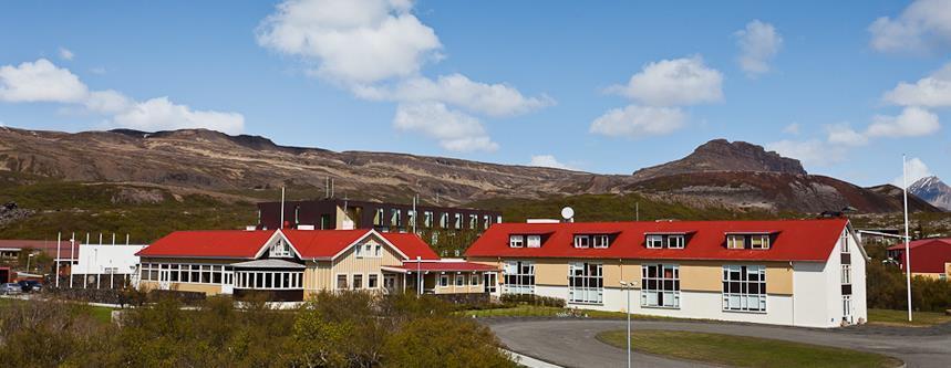 We continue to Our Hotel Bifröst in the Borgarfjörður Region. We stop there for light lunch and check in.