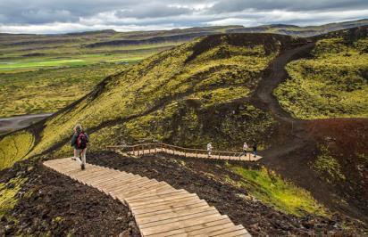 The hike up to the Grábrók Volcano and will allow us to see more of wonderful nature this part of the country has to offer.