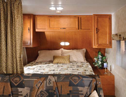 G H J Our bedrooms are restful retreats that feature nightstands, large wardrobe closets, large