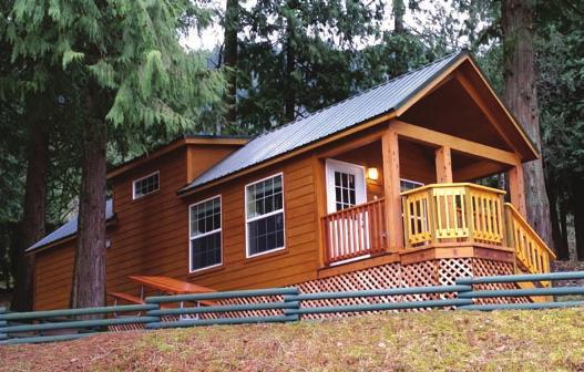 Camperland Cabins NOW AVAILABLE Bridal Falls Area of Rosedale, BC Camperland now has its second deluxe camping Cabin. The cabins feature all the luxury of home while enjoying the great outdoors.