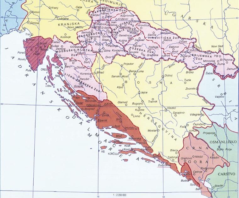 10 11 Croatia at the end of the 19th century (in 1883) rial Council and Government in Vienna) and within the Habsburg Monarchy as a union of equals.