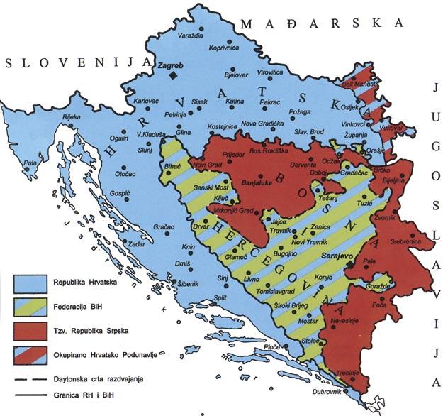 28 29 The Croats in Bosnia, the oldest constituent people in the former Yugoslav republic and now in the sovereign Republic of Bosnia and Herzegovina, had always been strongly connected to Croatia