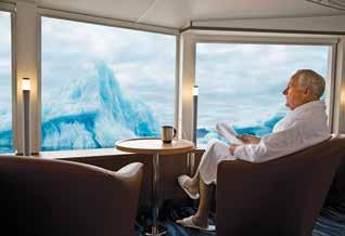 Her design is informed by 45+ years of polar expedition experience, and the collective 170 years of expedition experience the Lindblad Expeditions-National Geographic alliance represents.