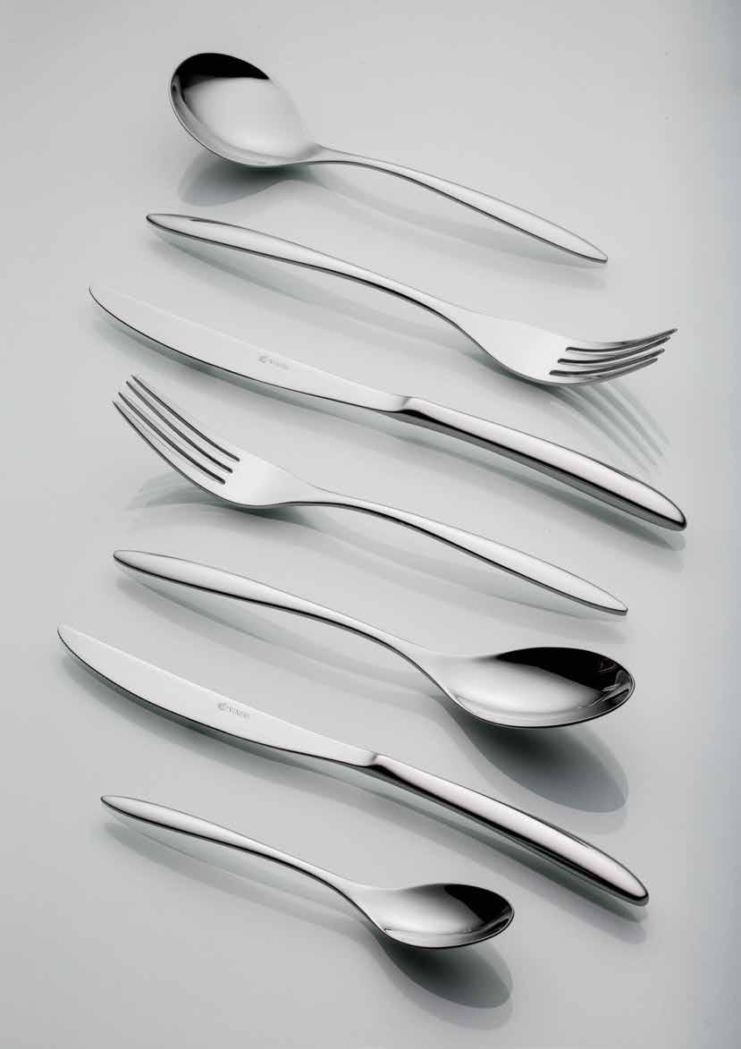 18.10 STYLE The Style cutlery range cleverly combines beautiful design with practicality.