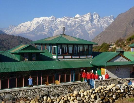 EVEREST SUMMIT LODGE, PANGBOCHE Situated right off the mail trail to Everest Base Camp, Everest Summit Lodge Pangboche is one of the highest permanent settlements in the Everest region; Pangboche