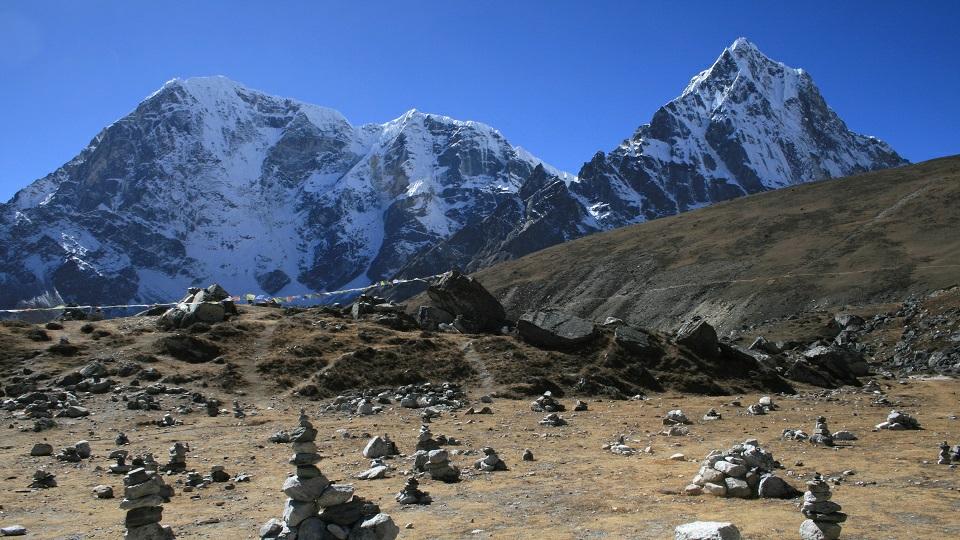 The trail along this stretch of the climb narrows considerably, so take your time. After passing through Pangboche, the trail on to Dingboche takes around another three hours.
