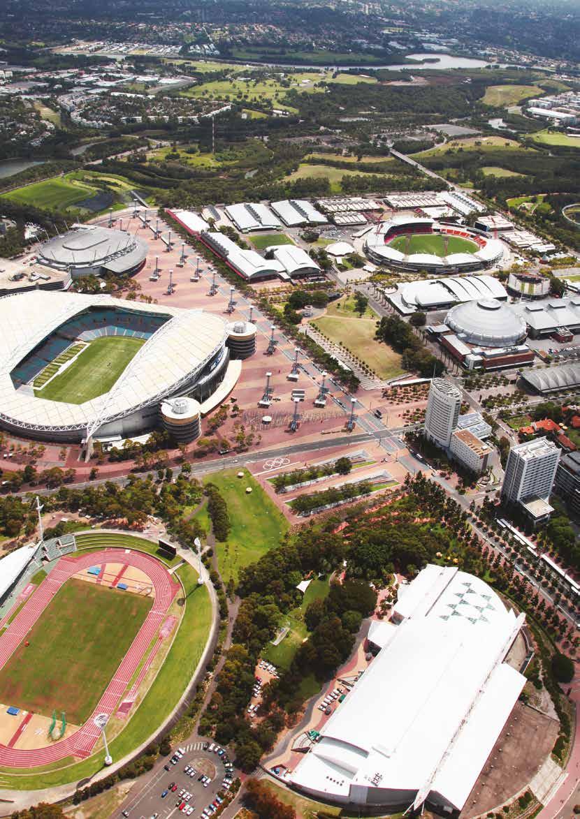 The Olympic Corridor is at the very heart of Sydney s metropolitan area and will connect major